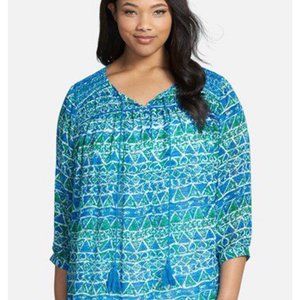 Two by Vince Camuto Plus 1x Blouse